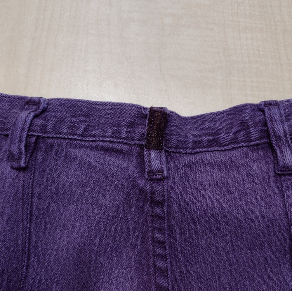Gitano Vintage 80s Women's Purple Jeans - Picture 8 of 13